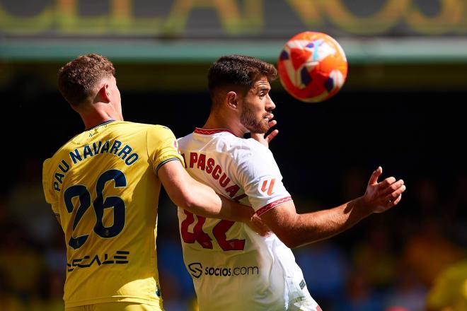 García Pascual, en el Villarreal-Sevilla (Foto: Cordon Press).