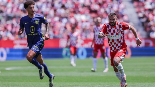 Witsel y Portu en el Girona-Atlético de Madrid (Fuente: Europa Press)