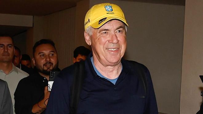 Carlo Ancelotti como seleccionador brasileño (CBF)