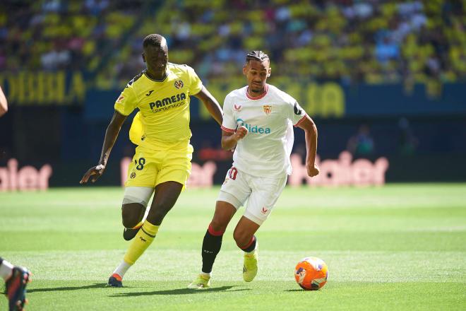 Djibril Sow, ante el Villarreal (Foto: Cordon Press).