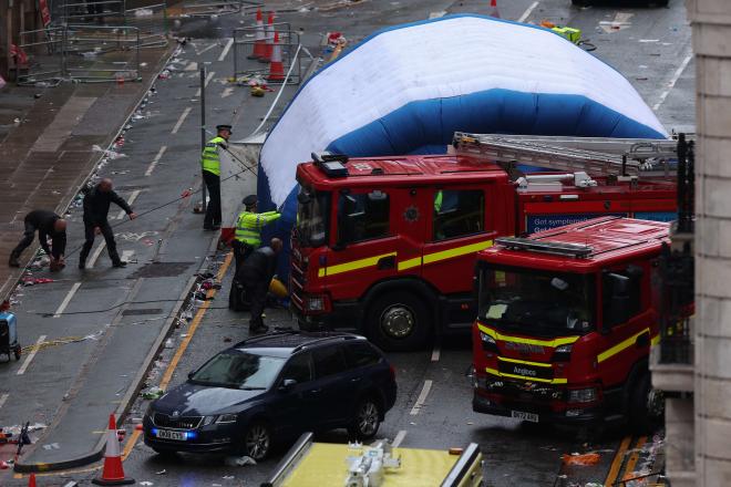 Atropello masivo en Liverpool (Foto: EFE).