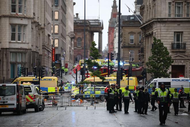 Atropello masivo en Liverpool (Foto: EFE).