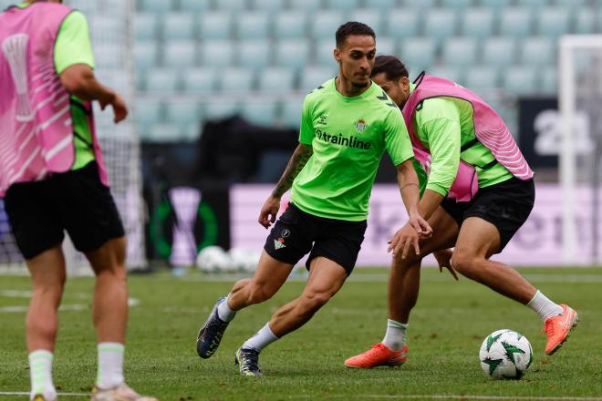 Imagen del entrenamiento previo a la final (Foto: EFE)