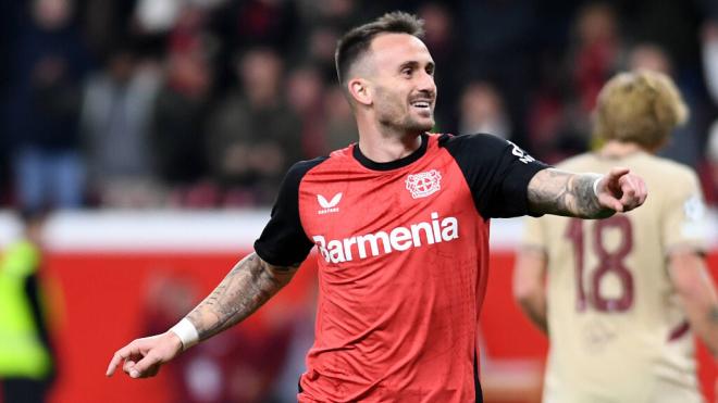 Aleix García llegó al Bayer Leverkusen de la mano de Xabi Alonso (foto: Cordon Press).