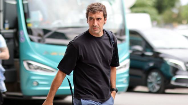 Raúl González haciendo un viaje con el Real Madrid Castilla (Cordon Press)