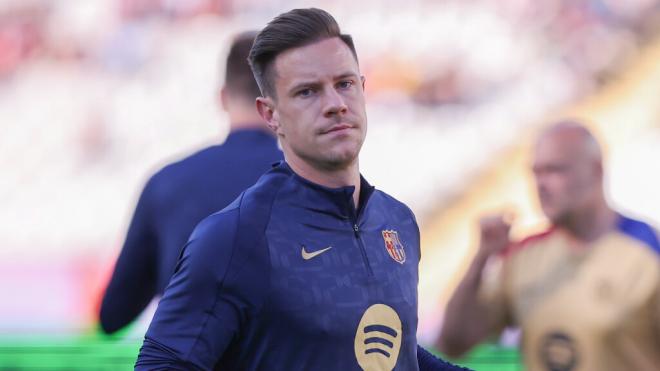 Ter Stegen, en un partido del Barça (Europa Press)