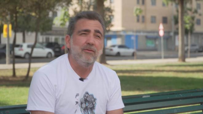 Juanlu, cantautor, atiende a ElDesmarque (Foto: ElDersmarque)