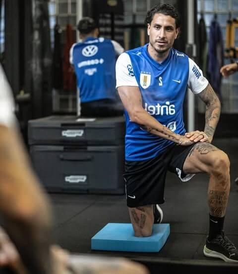 José María Giménez, con la selección uruguaya (Redes sociales)