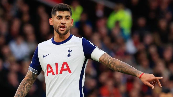 Cuti Romero, en un partido del Tottenham (Europa Press)