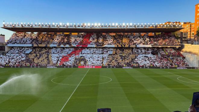 El Estadio de Vallecas en el último partido de LALIGA (Cordon Press)