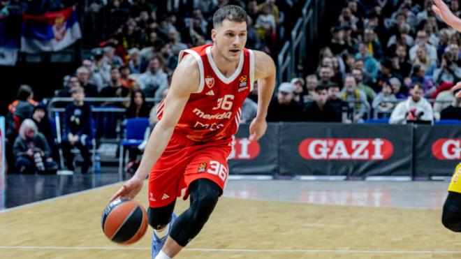 Nemanja Nedovic con el Estrella Roja (Cordon Press)