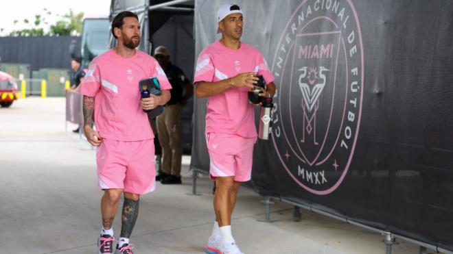 Luis Suárez y Leo Messi con el Inter de Miami (Cordon Press)