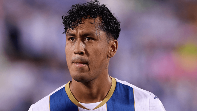 Renato Tapia, durante un partido con el Leganés (Foto: CD Leganés).