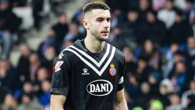 Joan García sigue recibiendo elogios por su temporada con el Espanyol (foto: Cordon Press).