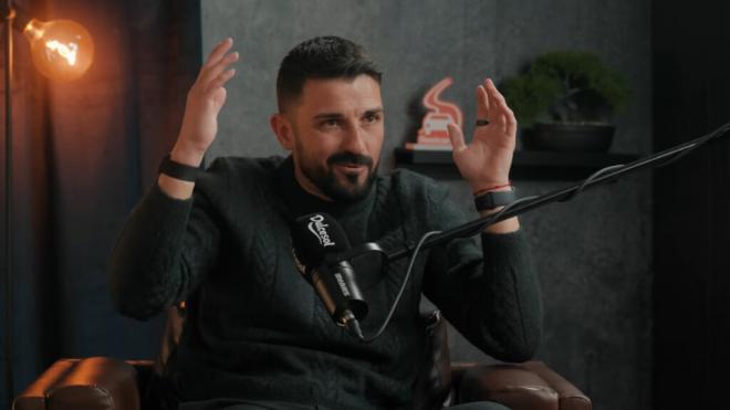 David Villa desvela que no hubiera cogido el '7' si hubiera sabido el revuelo que se formó (captura: Bajo los Palos)