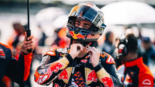 Pedro Acosta, durante el Gran Premio de Silverstone (Foto: KTM).
