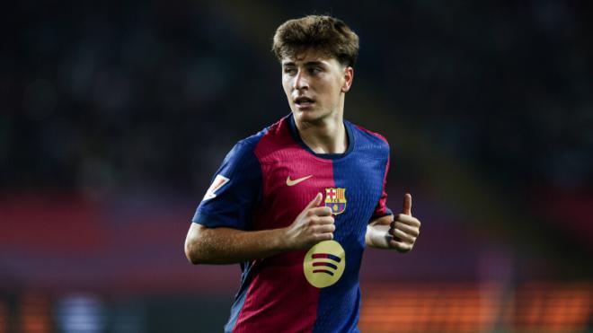 Pablo Torre durante un partido del Barcelona (Fuente: Cordon Press)