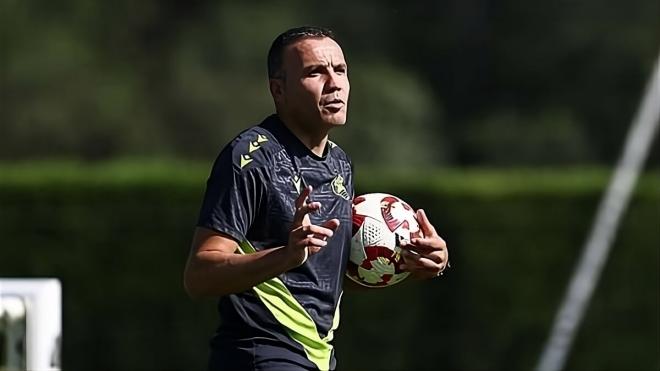Sergio Francisco, nuevo entrenador del primer equipo (Foto: Real Sociedad).