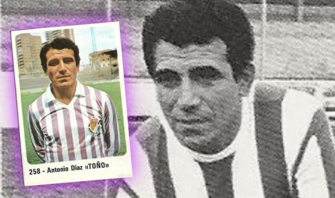 Toño Díez, jugador del Real Valladolid (Foto: Blanquivioletas).