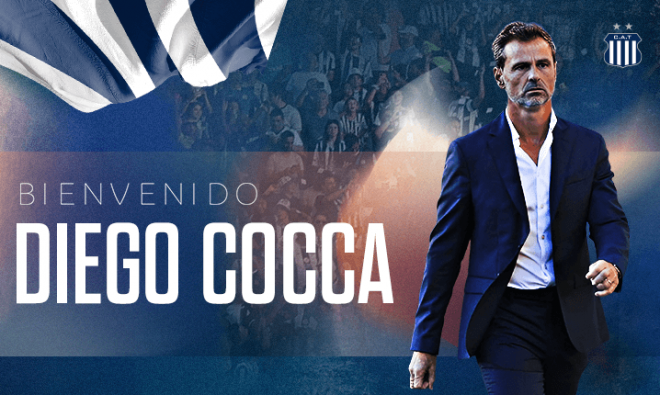 Diego Cocca, nuevo entrenador del Talleres. de Córdoba.
