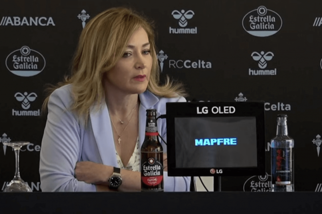 Marián Mouriño, presidenta del Celta (Foto: RC Celta).