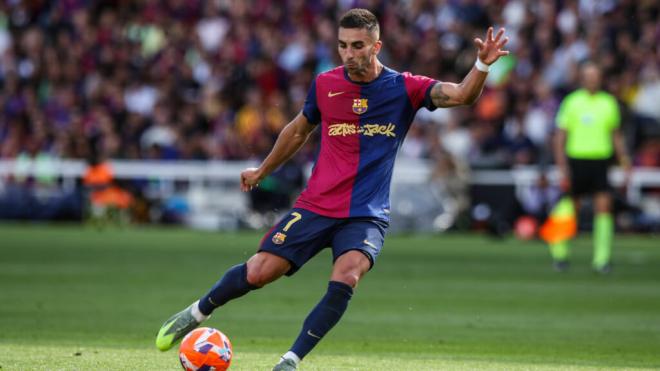Ferran Torres con el FC Barcelona (Cordon Press)