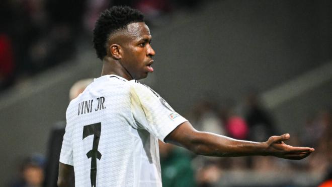 Vinicius Júnior en un partido del Real Madrid (Cordon Press)