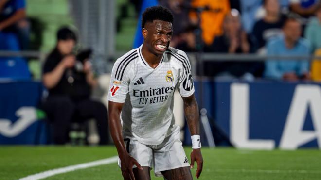 Vinicius Júnior en un partido del Real Madrid (Cordon Press)
