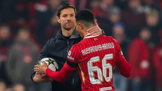 Xabi Alonso y Trent Alexander-Arnold volverán a encontrarse en el Real Madrid (instagram Alexander