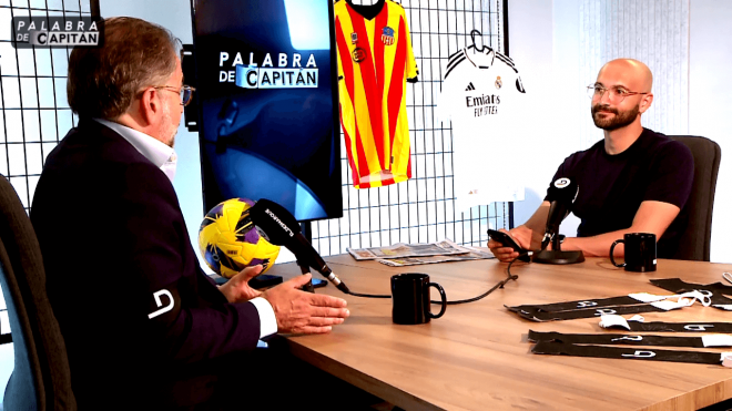 Toni Freixa con Rafa Máinez en 'Palabra de Capitán'