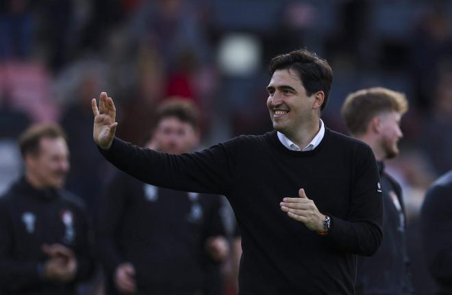 Andoni Iraola, tras ganar un partido con el Bournemouth (Foto: CordonPress).