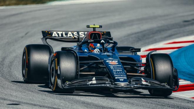 Carlos Sainz, durante el Gran Premio de Montmeló (Foto: Williams Racing).