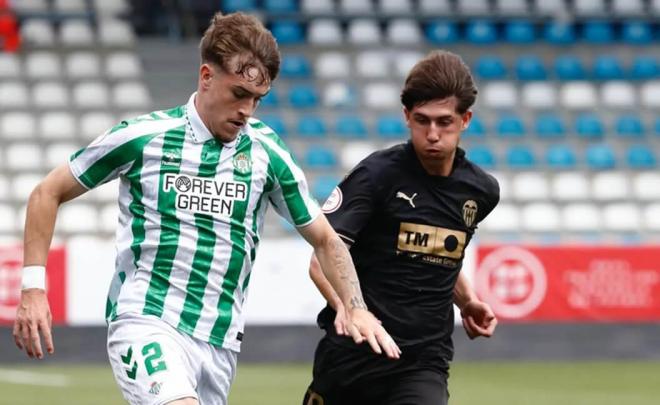 Óscar Marqué, en el Betis-Valencia de la final de la Copa de Campeones (Foto: RFEF).