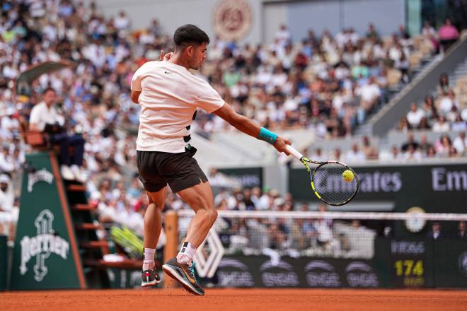 Carlos Alcaraz en Roland Garros (Cordon Press)