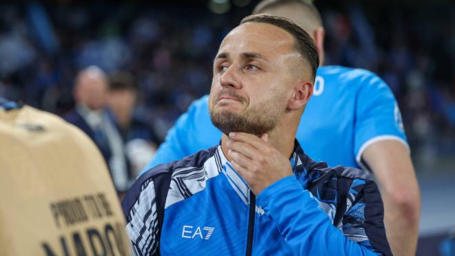 Lobotka, en un partido con el Nápoles (Cordon Press)