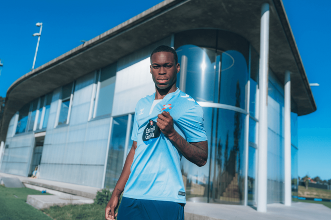 Germain Milla, nuevo jugador del Celta Fortuna (Foto: RC Celta).