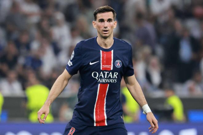 Fabián Ruiz, durante la final de Champions PSG-Inter (Foto: Cordon Press).