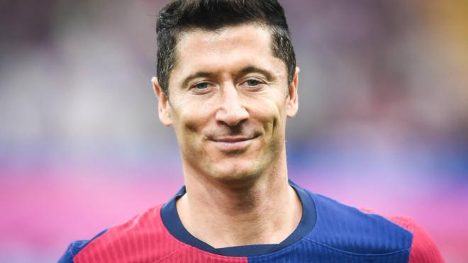 Robert Lewandowski en el FC Barcelona (Cordon Press)