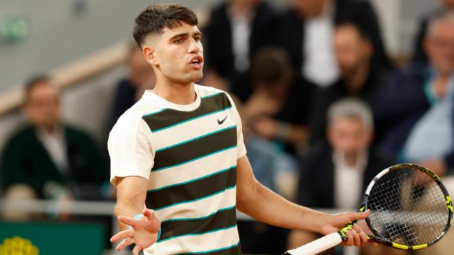 Carlos Alcaraz en Roland Garros (Cordon Press)