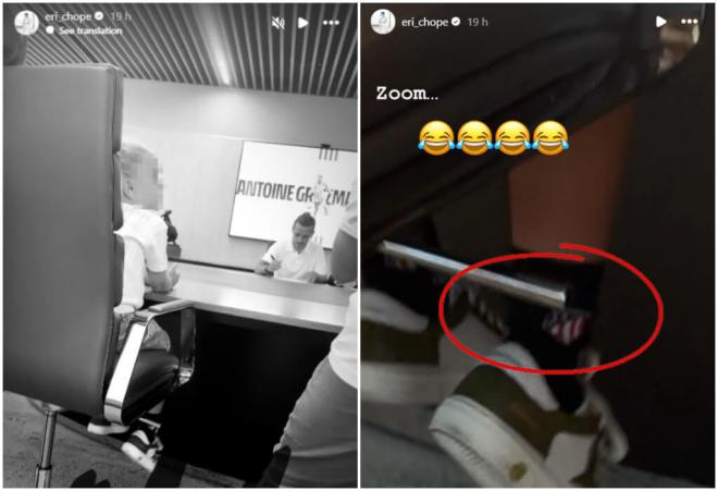 El detalle más atlético del hijo de Antoine Griezmann (Foto: Instagram)