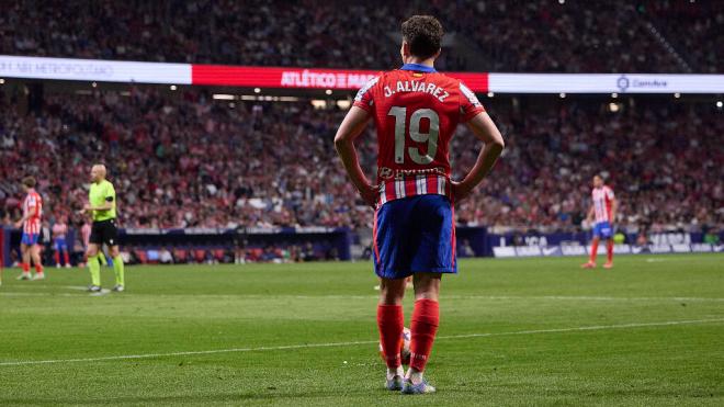 Julián Álvarez en el Metropolitano (Cordon Press)