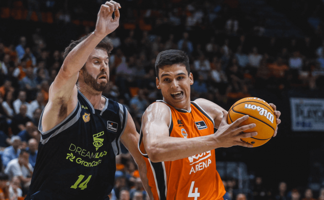 Valencia Basket suma el primer punto ante Dreamland Gran Canaria (98-74)