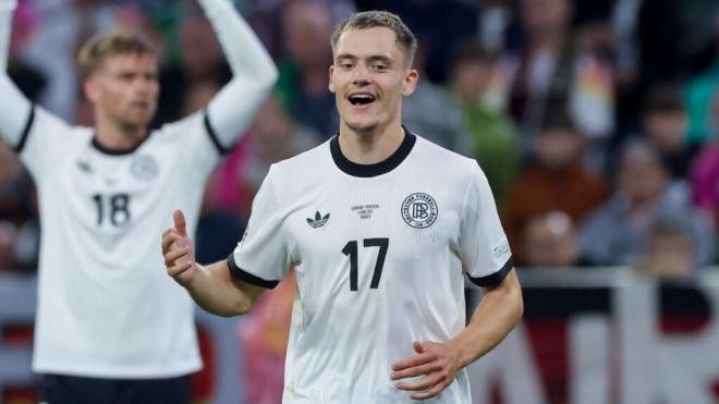 Florian Wirtz en el partido contra Portugal (Cordon Press)
