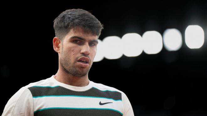 Carlos Alcaraz en Roland Garros (Foto: Cordon Press)