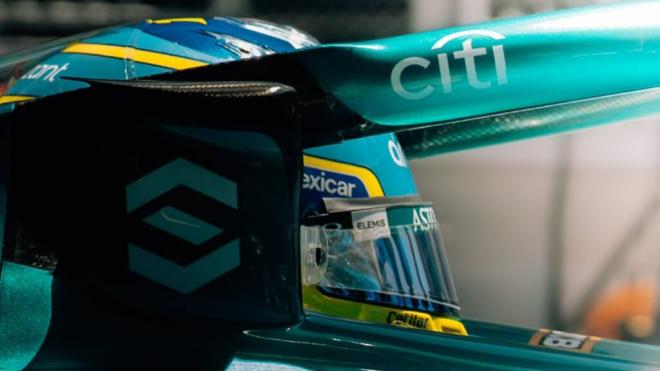 Fernando Alonso, durante el Gran Premio de España en Montmeló (Foto: Aston Martin).