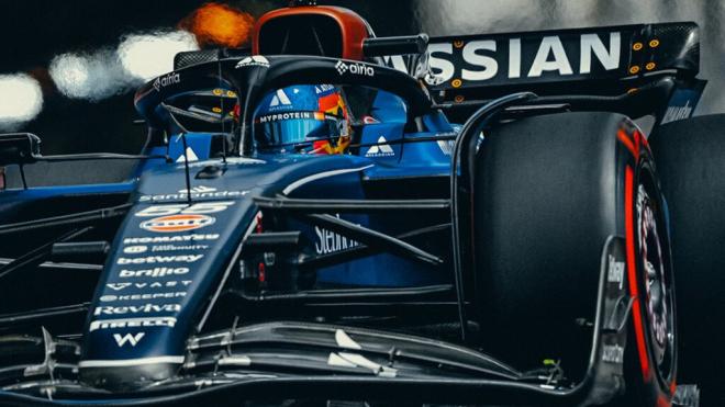 Carlos Sainz, durante el Gran Premio de España (Foto: Williams Racing).