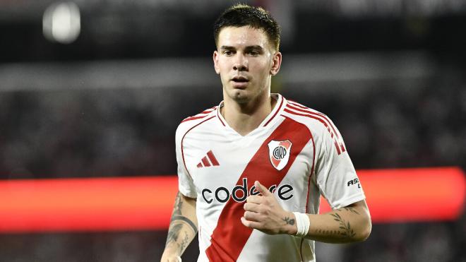 Franco Mastantuono en el River Plate (Cordon Press)