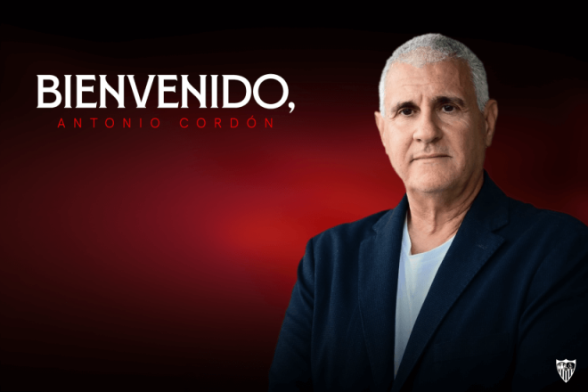 Imagen ofrecida por el Sevilla FC de Antonio Cordón.