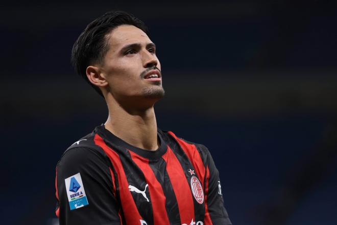 Tijjani Reijnders, en un partido con el Milan (Foto: Cordon Press).