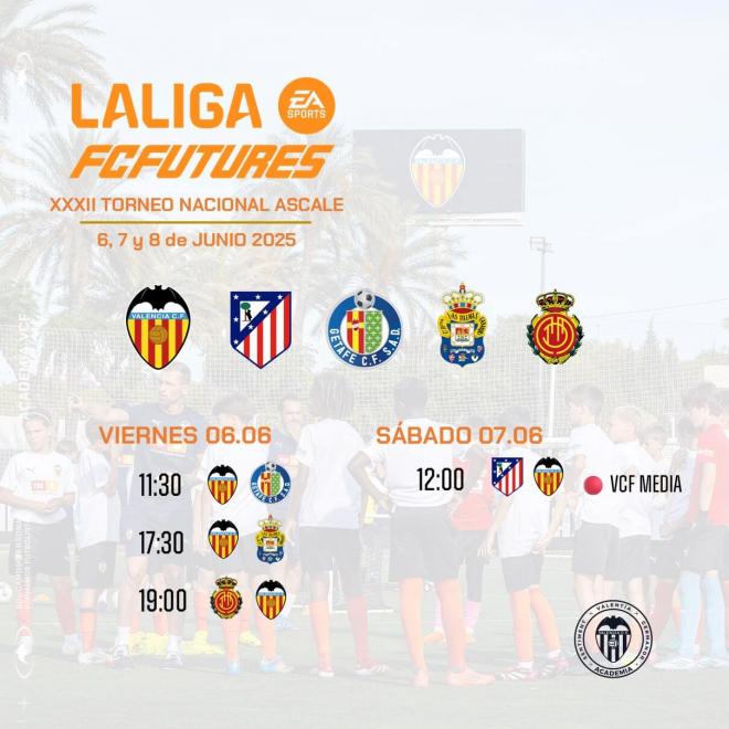 VCF Alevín que jugará en LALIGA FC Futures